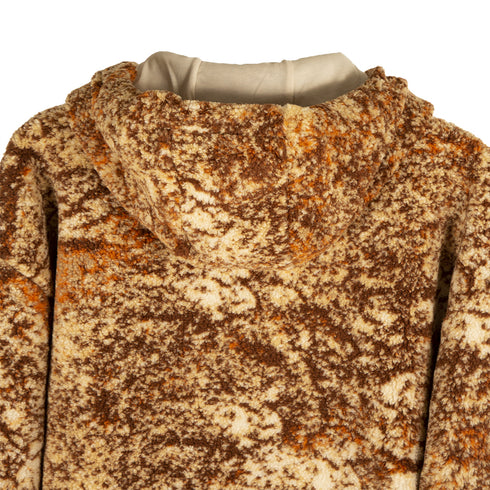 Bonsai Full Zip Hoodie Sweatshirt Bread PF22FL003FW22 Degli Uberti